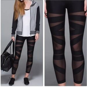 Lululemon High Times Mesh Leggings